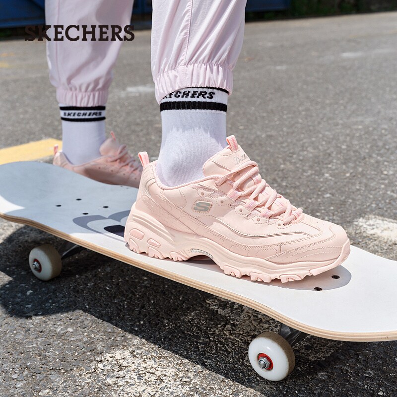 Skechers斯凯奇小白熊|熊猫鞋女夏厚底增高老爹鞋时尚百搭休闲鞋