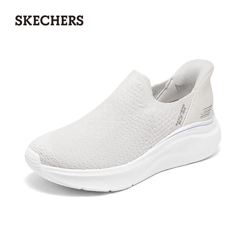 闪穿鞋斯凯奇女软底百搭健步鞋春季流行时尚休闲鞋一脚蹬深口单鞋,淘宝优惠券,粉丝福利购,淘宝优惠卷