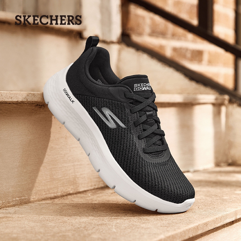 Skechers斯凯奇春夏运动鞋轻便缓震跑步鞋舒适软底休闲妈妈鞋女鞋-图1