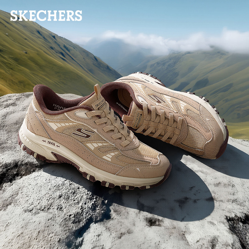 斯凯奇户外鞋春季流行时尚女鞋徒步鞋厚底老爹鞋舒适休闲运动鞋,淘宝优惠券,粉丝福利购,淘宝优惠卷