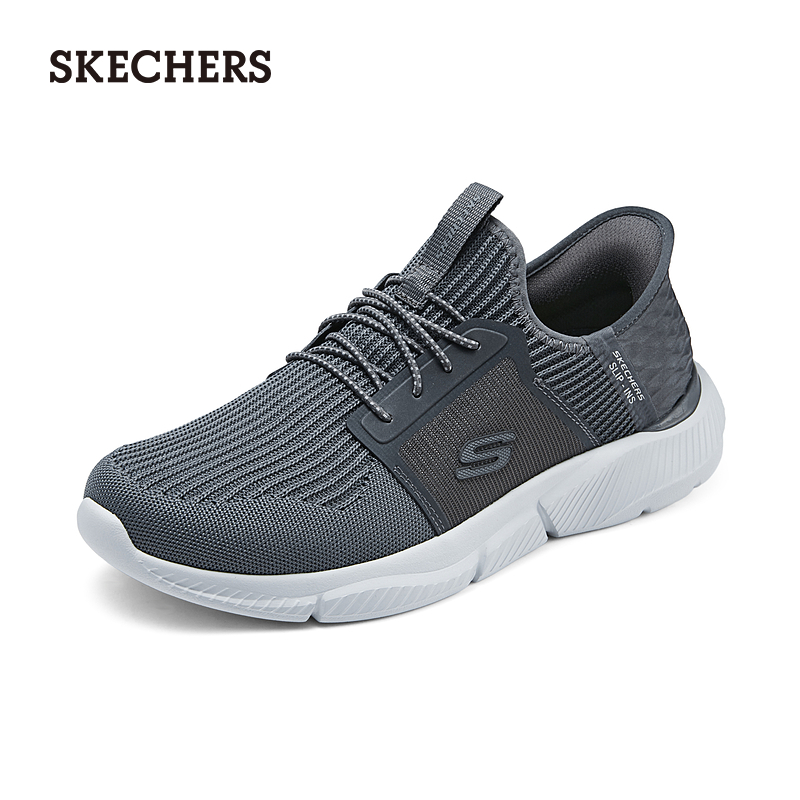 【闪穿鞋】Skechers斯凯奇slip ins系列夏季新款男鞋一脚蹬休闲鞋 - 图2