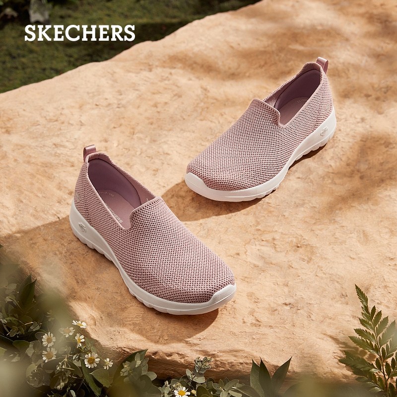 【母亲节礼物】Skechers斯凯奇夏女鞋一脚蹬休闲运动健步鞋护士鞋