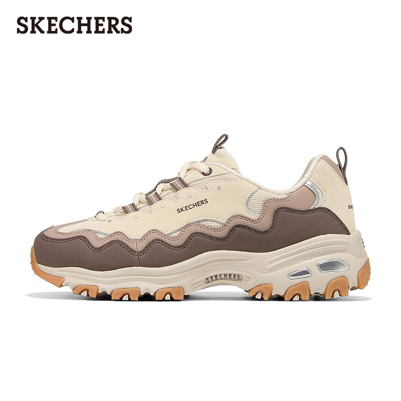 斯凯奇树莓熊|2026新款女鞋熊猫鞋厚底增高老爹鞋缓震休闲运动鞋,淘宝优惠券,粉丝福利购,淘宝优惠卷