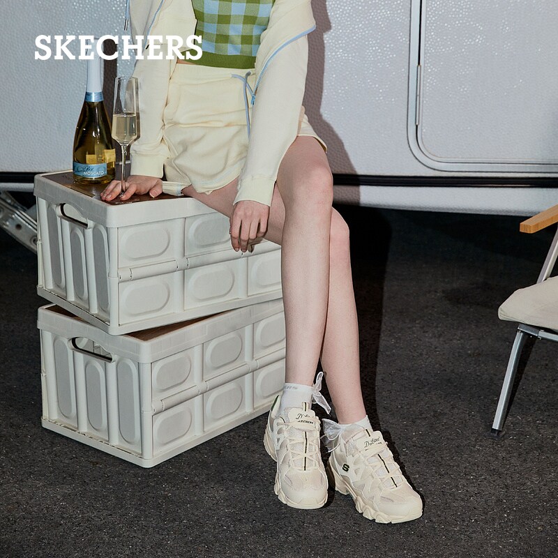 skechers熊猫老爹怪兽甜心休闲鞋 skechers时尚休闲鞋