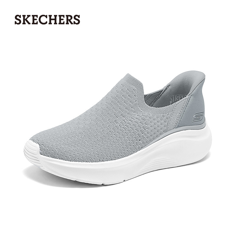 闪穿鞋斯凯奇女软底百搭健步鞋春季流行时尚休闲鞋一脚蹬深口单鞋,淘宝优惠券,粉丝福利购,淘宝优惠卷