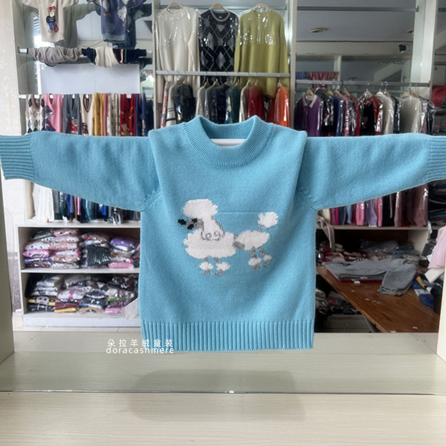 女童毛衣新款儿童羊绒衫厚款套头女宝宝针织羊毛衫针织衫卡通可爱,淘宝优惠券,粉丝福利购,淘宝优惠卷