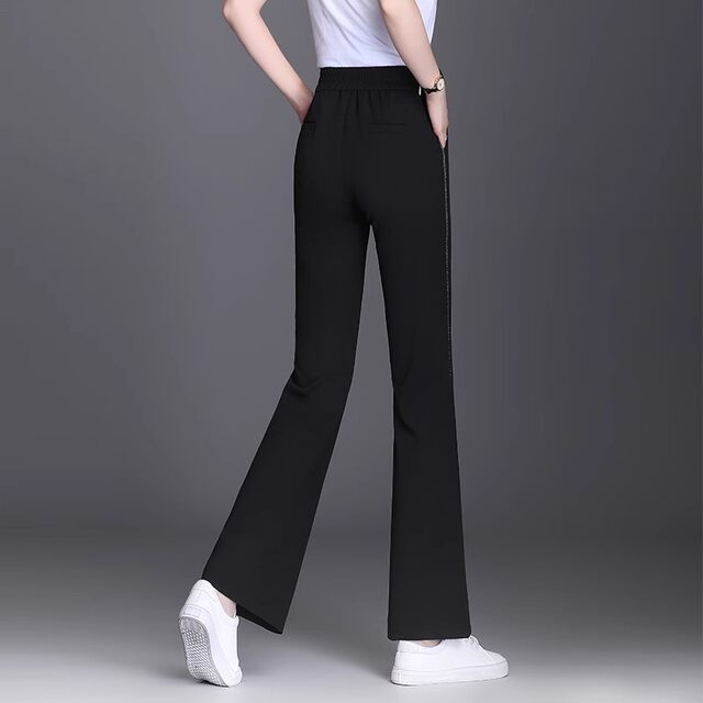 Zibiluo pants bootcut draped ແມ່ນ versatile