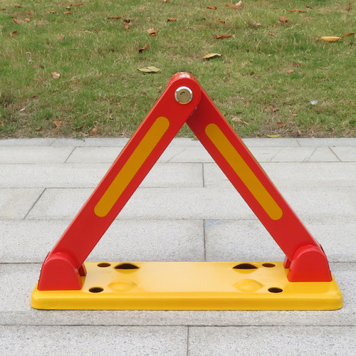 固质三角地锁车位锁加厚防撞防撬停车位地桩停车地位锁防占位专用 - 图2