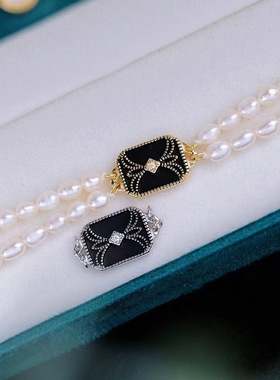 DIY配件S925纯银珍珠项链手链串