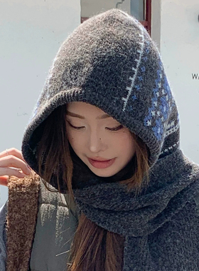 秋冬女加大保暖巴拉克拉法帽