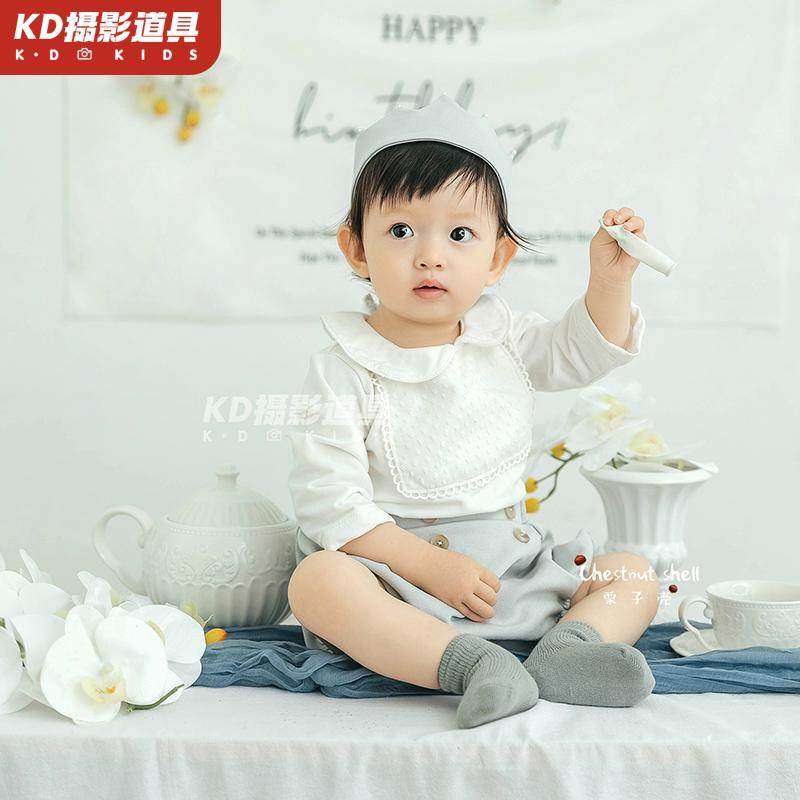 kd摄影道具周岁女孩拍照衣服影楼服装套装生日快乐艺术照sweet129,淘宝优惠券,粉丝福利购,淘宝优惠卷