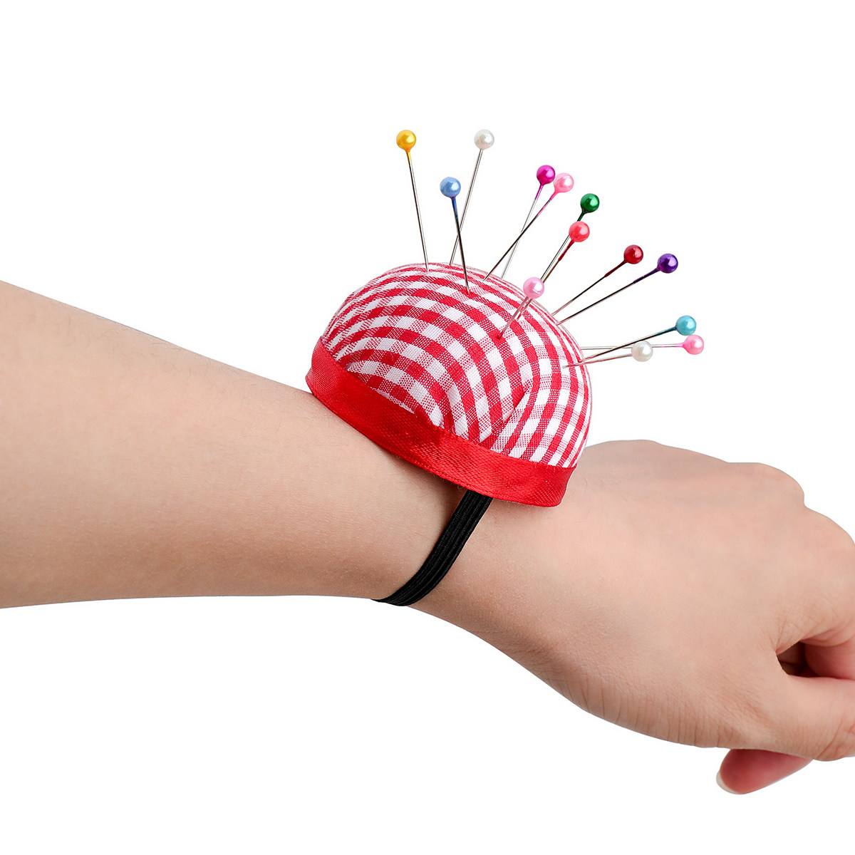 针插包手工布艺diy十字绣工具插针包便携手腕针座戒指针扎针插,淘宝优惠券,粉丝福利购,淘宝优惠卷