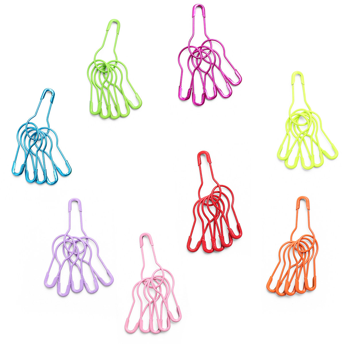 创意别针记号扣记数扣编织工具彩色别针葫芦扣固定衣服安全扣锁针,淘宝优惠券,粉丝福利购,淘宝优惠卷