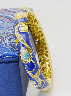 景泰蓝手镯配饰宫廷女