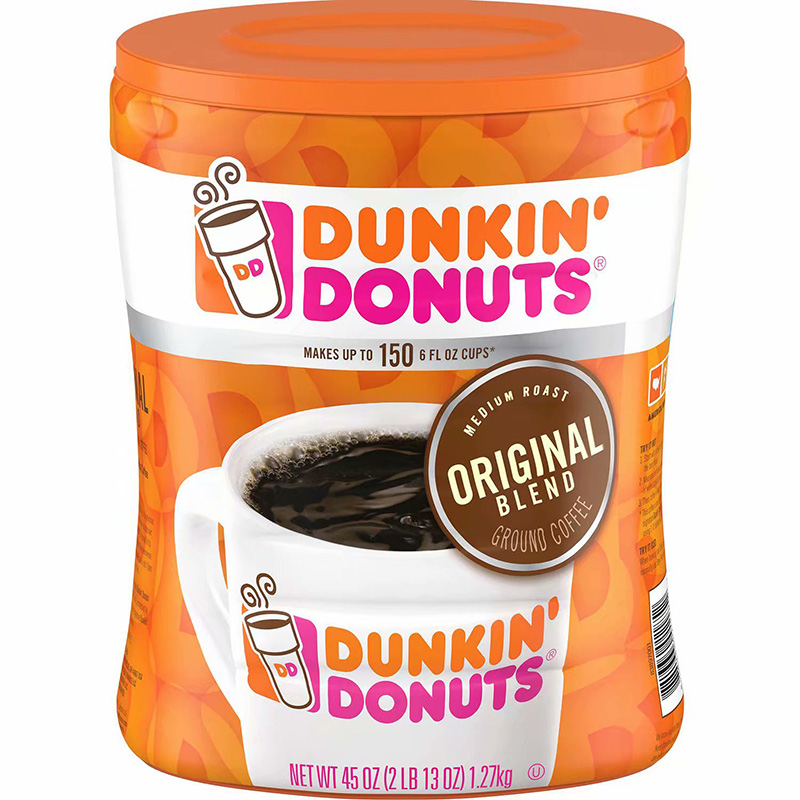 美国直邮 DUNKIN' DONUTS唐恩都乐 美式原味黑咖啡粉340g/1270g - 图3