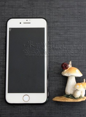 乡村风微景观多肉蘑菇蜗牛小摆件