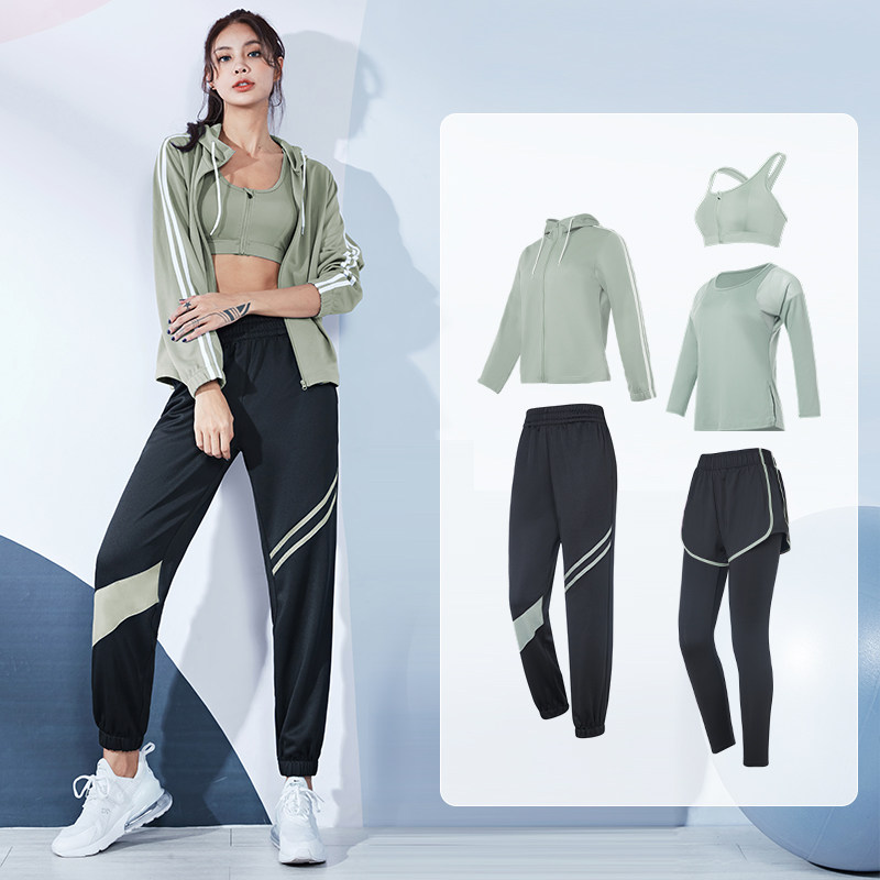 运动套装女夏季薄款宽松显瘦健身房休闲跑步时尚专业高级感瑜伽服,淘宝优惠券,粉丝福利购,淘宝优惠卷