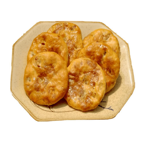 福建尤溪征东咸香肉光饼梅菜扣肉饼儿童孕妇原味辣味零食20片散装 - 图1