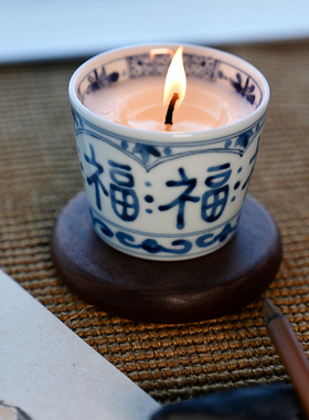 六一草堂咖啡室内香薰蜡烛