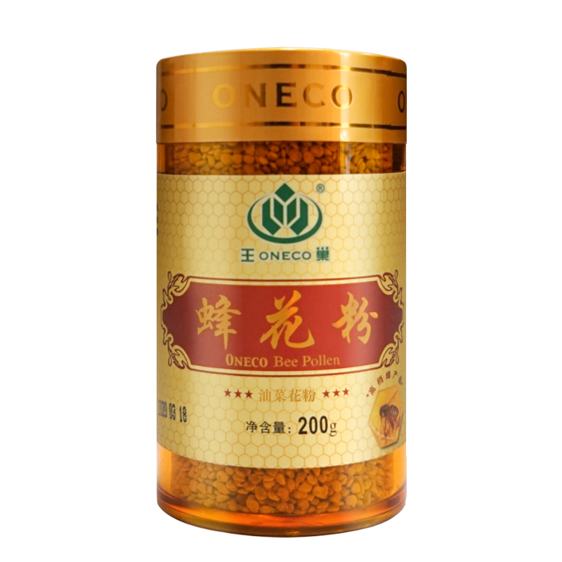 王巢蜂花粉天然正品食用油菜花粉茶花粉活性原花粉200g