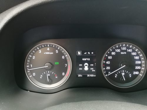 现代全新途胜领动名图索9胎压监测内置传感器原厂仪表盘显示改装 - 图1