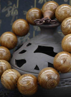 非洲黄金木金丝檀木念珠文玩佛珠