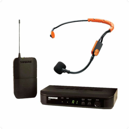 Shure/舒尔BLX14/SM31一拖一无线话筒健身团课莱美操课教练防汗麦 - 图3