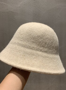 显脸小复古秋冬季保暖逛街渔夫帽