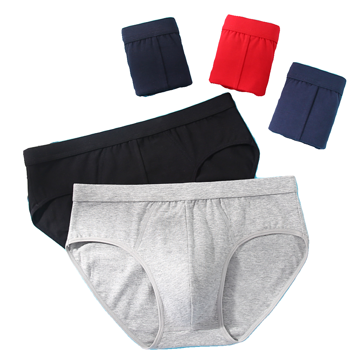 2-4条 纯棉三角内裤男全棉本命年大红色加肥加大码肥佬裤头底裤衩,淘宝优惠券,粉丝福利购,淘宝优惠卷