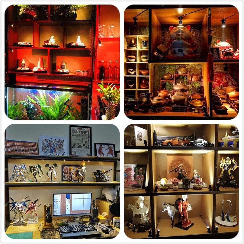 黑色led明装迷你小射灯1W3W吸顶12V24伏珠宝柜台微型车用电瓶密室,淘宝优惠券,粉丝福利购,淘宝优惠卷