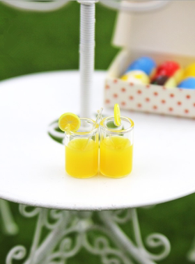 微缩食玩场景柠檬小布bjd娃娃屋