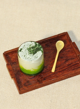 场景配件网红抹茶提拉米苏娃娃屋