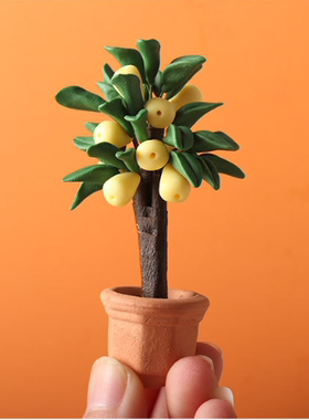 粘土食玩小清新娃娃屋微缩