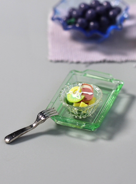 bjd微缩食玩生活水果沙拉模型