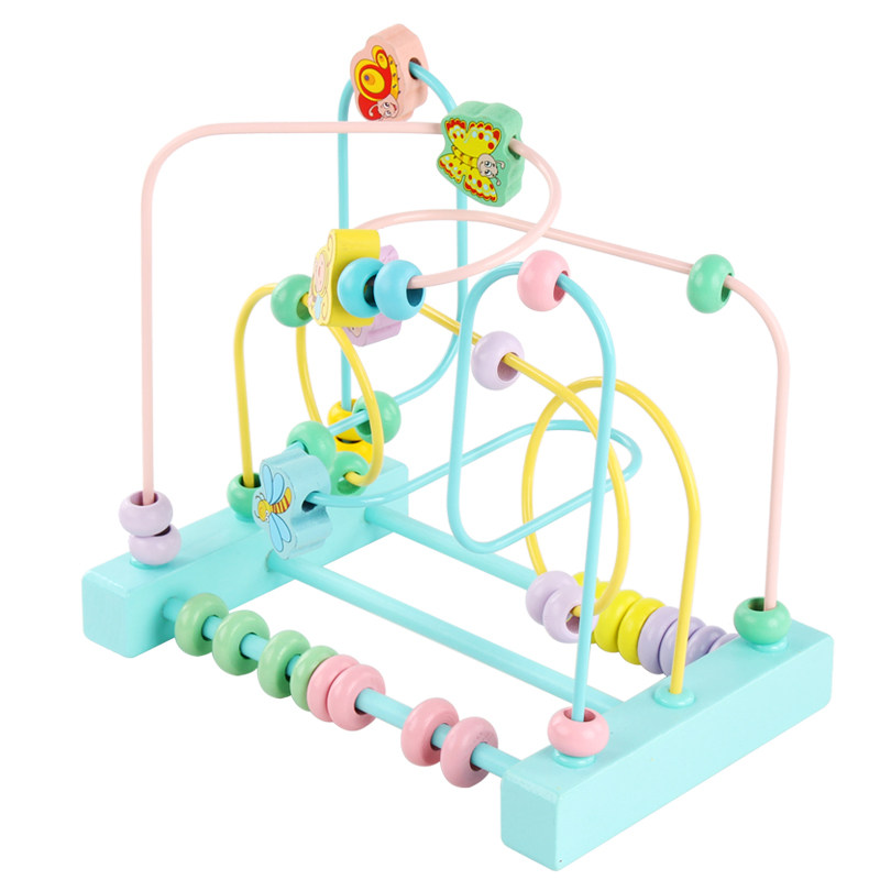 绕珠婴幼儿童多功能串珠益智力0-3岁宝宝积木玩具6-10个月男女孩2,淘宝优惠券,粉丝福利购,淘宝优惠卷