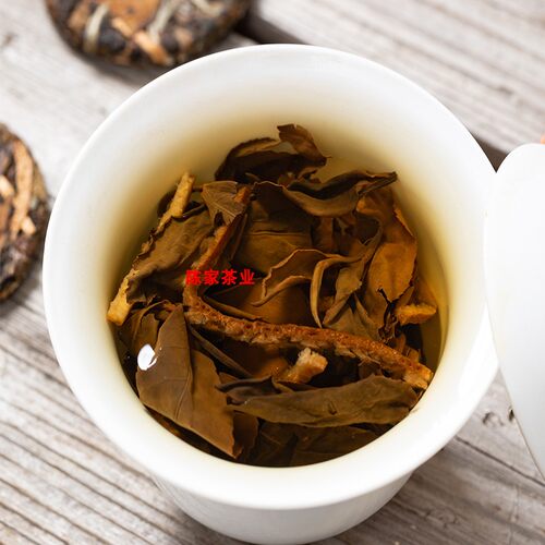鼎贞号2012年陈皮老白茶新会特产福鼎老白茶点头镇老贡眉一斤枣香 - 图2
