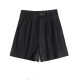 ໂສ້ງຂາສັ້ນ A-line curled slimming anti-wrinkle slimming shorts for women
