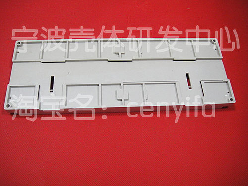 导轨式塑料壳体 PLC工控盒 塑料外壳 仪表外壳300*110*65 - 图3