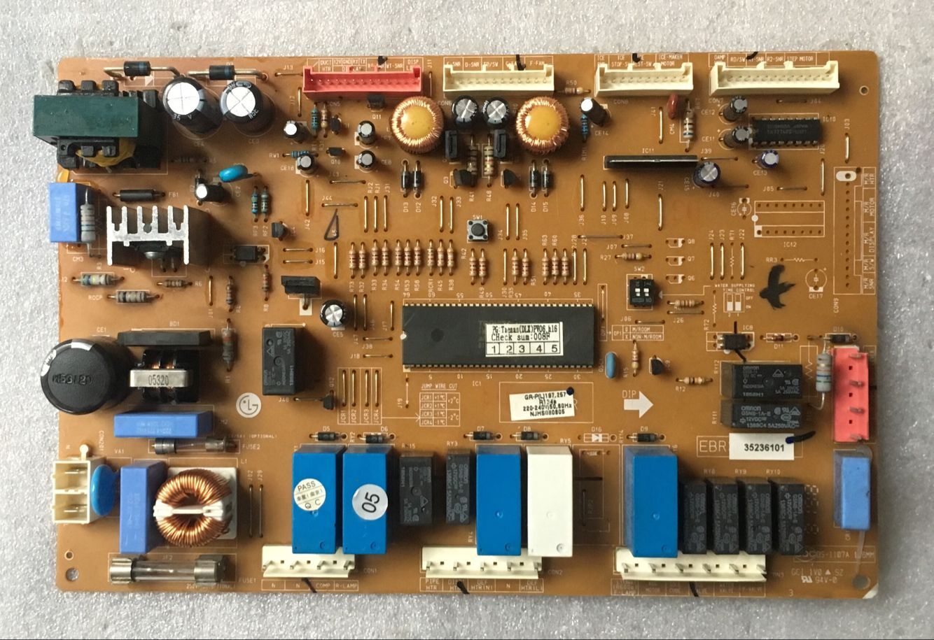 LG双开门冰箱GR-P(L)197,257 EBR35236101电脑板DS1107A1.6MM主板 - 图0