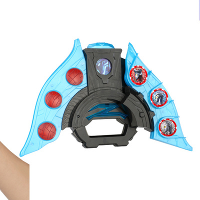 泽塔变身器阿尔法光之枪弓奥特曼勋章收纳盒初升华器软胶人偶玩具 - 图3