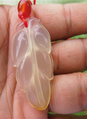 海洋玉髓男女款挂件手工宝石吊坠