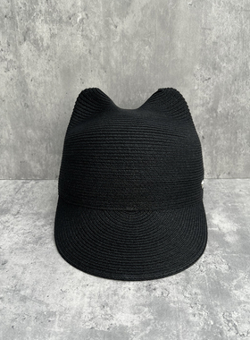 夏季猫耳朵大檐防晒显脸小棒球帽