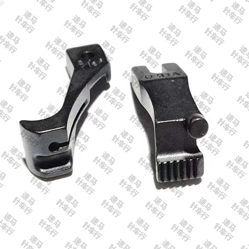 DY电脑同步车U31A前后拉骨压脚嵌线骨条A款B款合包埋袋压脚配件 - 图1