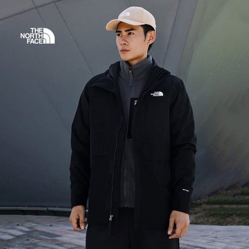 TheNorthFace北面男士秋冬新款户外防水抓绒内胆三合一冲锋衣89YX - 图2