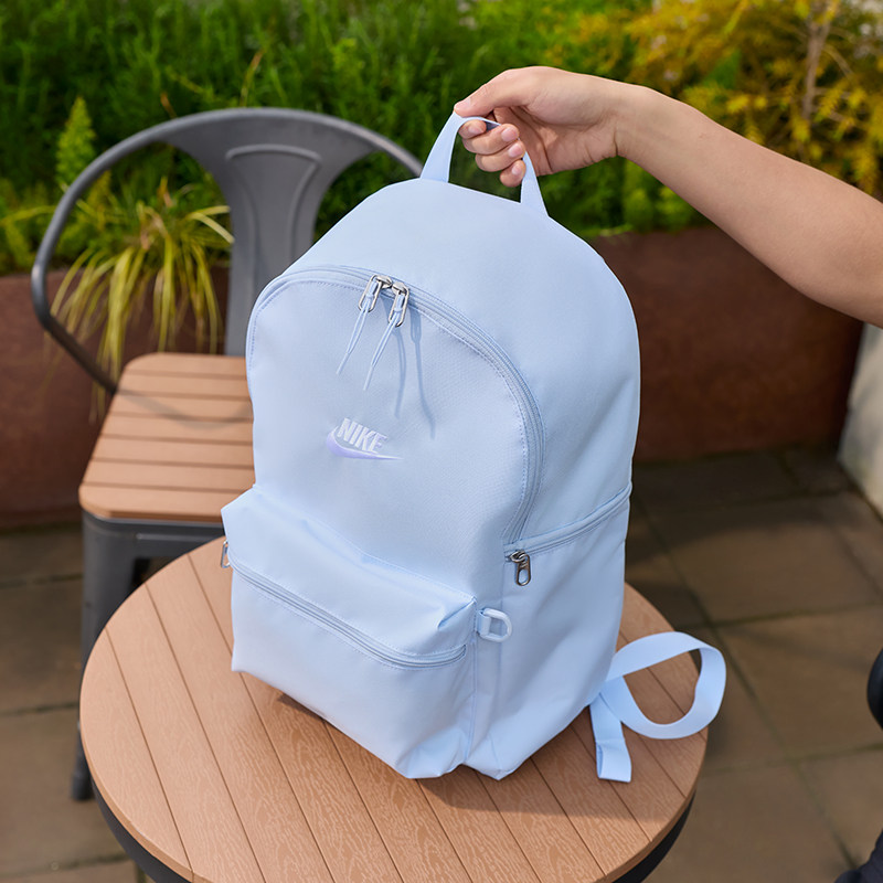 NIKE Nike summer new mesh embroidered backpack
