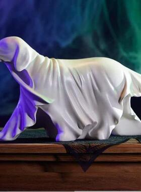 3D Physical Ghost Bubble Bath Lamp Halloween Ghost Night
