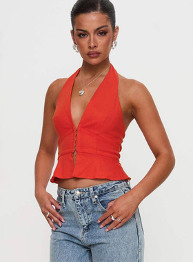 Women'sPolkaDotPrintOpenFront