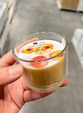 宜家玻璃杯植物无烟香薰包邮