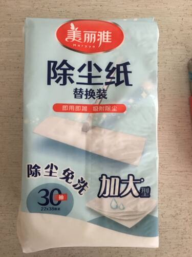 美丽雅除尘纸替换装 拖把吸尘纸一次性静电除尘纸 包邮 - 图3