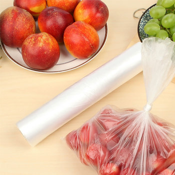 Miaojie point-breaking hand-tearable thickened fresh-keeping bag food-grade home economical high-temperature resistant food packaging bag ຖົງຢາງພາລາສຕິກ